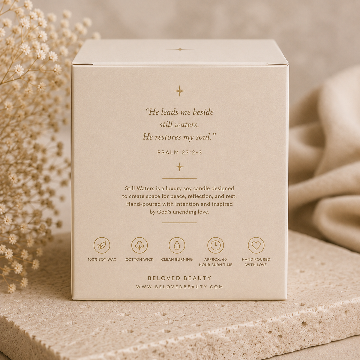 Still Waters Luxury Soy Candle